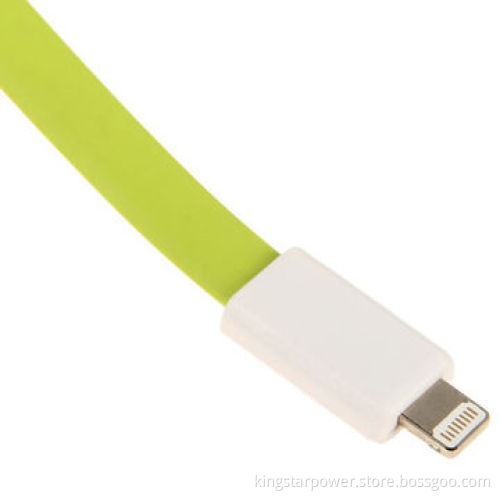 8-pin Flat Magnet Bracelet USB Data Cable for iPhone 5 5s 5c, iPad 4/mini, Touch 5
